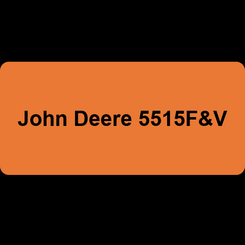 John Deere 5515F&V
